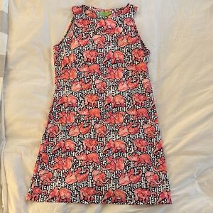 Katherine Way Shift Dress Elephant Print